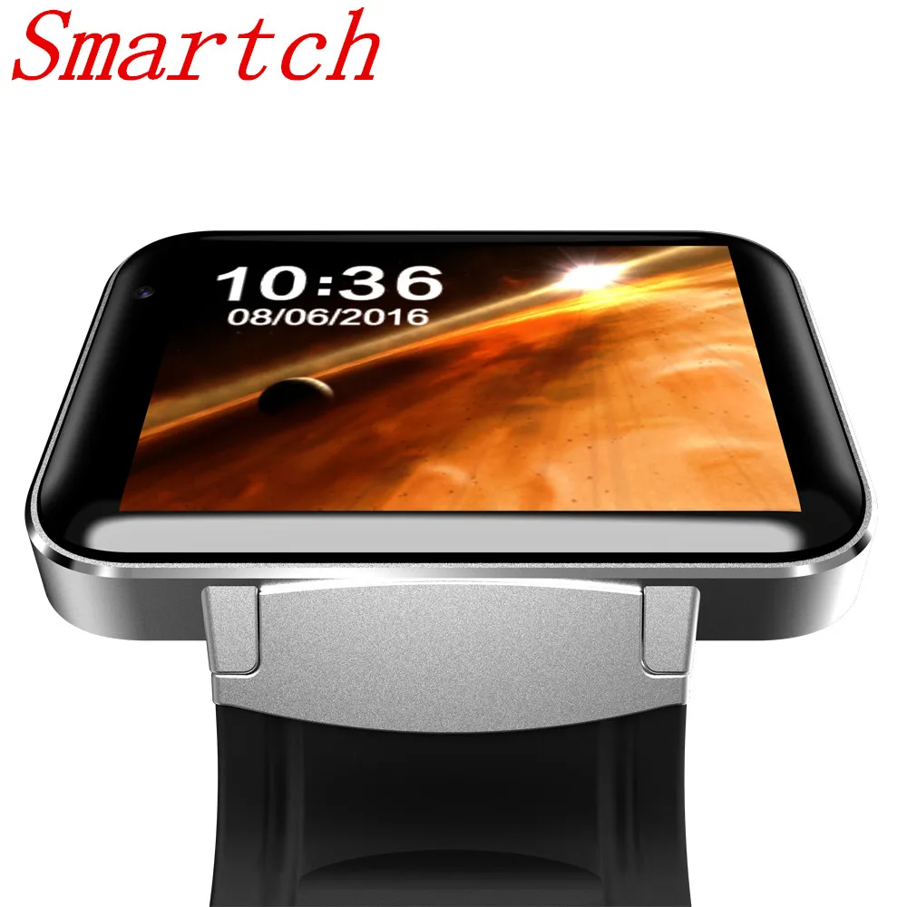 

Smartch DM98 Smart watch MTK6572 1.2Ghz 2.2 inch IPS HD 900mAh Battery 512MB Ram 4GB Rom Android 3G WCDMA GPS WIFI smartwatch