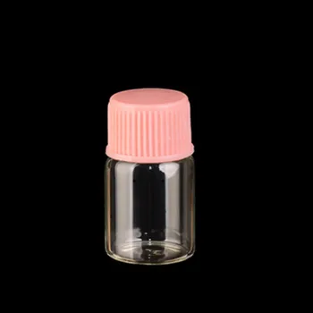 Free Shipping - 100pcs/lot 2ml mini glass bottle with plastic cap, sample vials, screw neck glass vial for essential oil use
Free Shipping - 100pcs/lot 2ml mini glass bottle with plastic cap, sample vials, screw neck glass vial for essential oil use