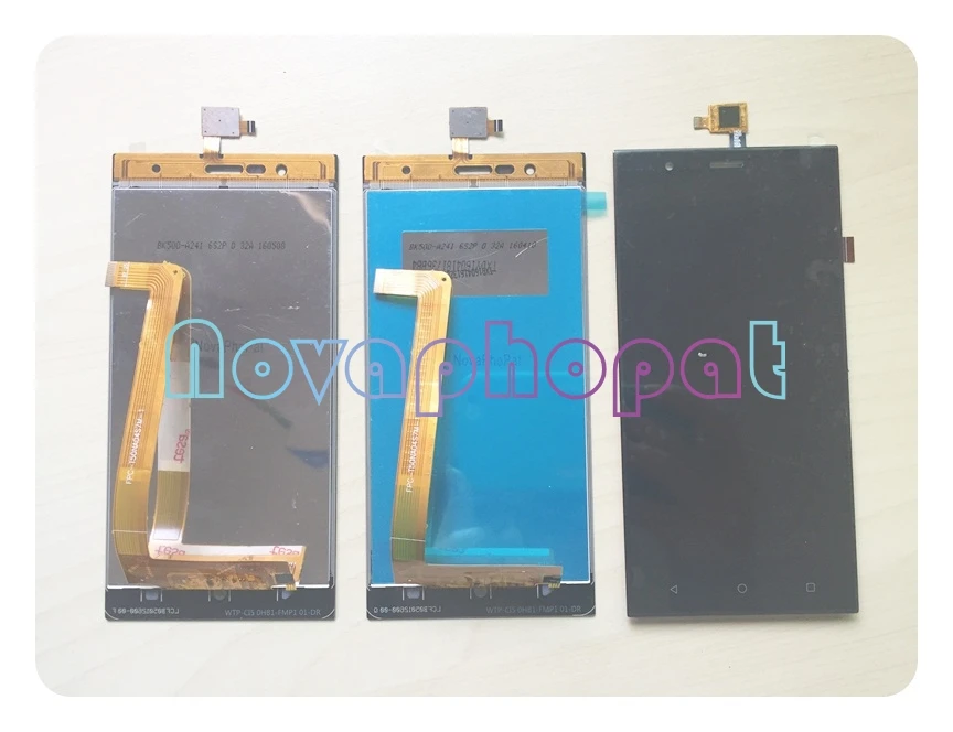 

Novaphopat For Highscreen Boost 3 SE / Boost 3 SE pro LCD Display Touch Screen Digitizer Glass Sensor Full Assembly Replacement