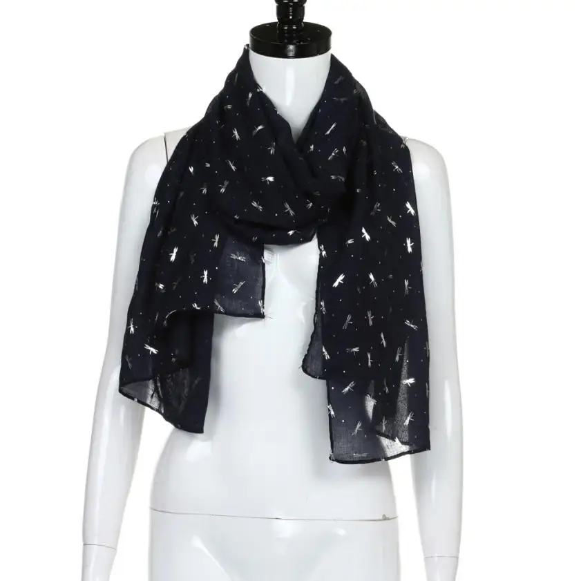 2019 scarves for women silk scarf shawl Gold Foil Unique Style Dragonfly Print 's Shawl Pashmina Stole ScarfMAR18
2019 scarves for women silk scarf shawl Gold Foil Unique Style Dragonfly Print 's Shawl Pashmina Stole ScarfMAR18