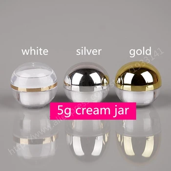 Free Shipping 500pcs 5G High Quality Ball Shaped Acrylic Jar With Lid 5g Sample Eye cream Lip Gloss Container
Free Shipping 500pcs 5G High Quality Ball Shaped Acrylic Jar With Lid 5g Sample Eye cream Lip Gloss Container