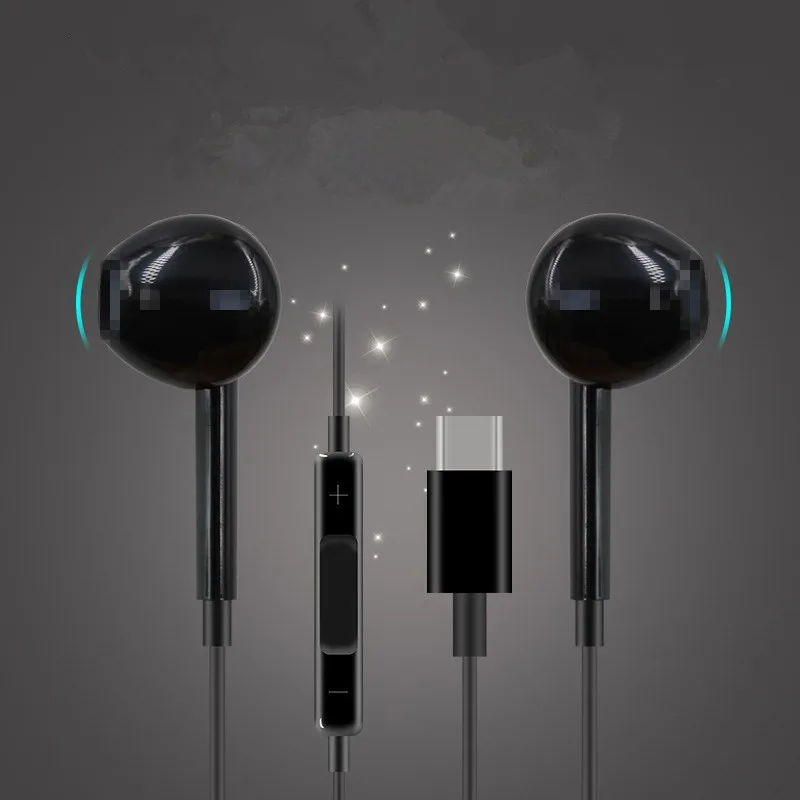 Type-C Wired Headphones Sound Recording Stereo Bass Microphone Hand Free In-Ear Earbud Noise Canceling Headset for Huawei Xiaomi
Type-C Wired Headphones Sound Recording Stereo Bass Microphone Hand Free In-Ear Earbud Noise Canceling Headset for Huawei Xiaomi