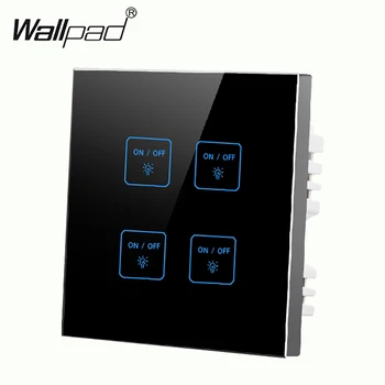 Hot Design 4 gangs 2 way Black LED Touch Switch,110v~250v micro touch wall light switch Buttons free to Customize
Hot Design 4 gangs 2 way Black LED Touch Switch,110v~250v micro touch wall light switch Buttons free to Customize
