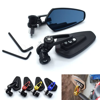 Universal motorcycle aluminum alloy 7/8" 22mm rod end side rearview mirror for Kawasaki ZX7R ZX7RR ZX1100 ZX-11 ZRX1100 ZRX1200
Universal motorcycle aluminum alloy 7/8" 22mm rod end side rearview mirror for Kawasaki ZX7R ZX7RR ZX1100 ZX-11 ZRX1100 ZRX1200