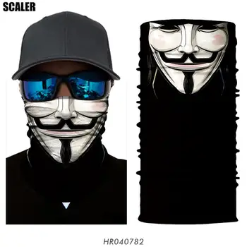3D Seamless Bandana Buffe V FOR VENDETTA Cycle Balaclava Outdoors Camping Cycling Hiking Hook Headband Scarf Multi Magic Bandana
3D Seamless Bandana Buffe V FOR VENDETTA Cycle Balaclava Outdoors Camping Cycling Hiking Hook Headband Scarf Multi Magic Bandana