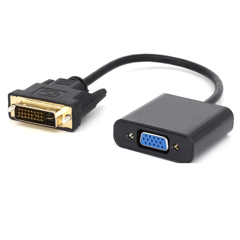 Высококачественный преобразователь Full HD 1080P DVI-D 24 + 1 в VGA HDTV кабель монитора для ПК