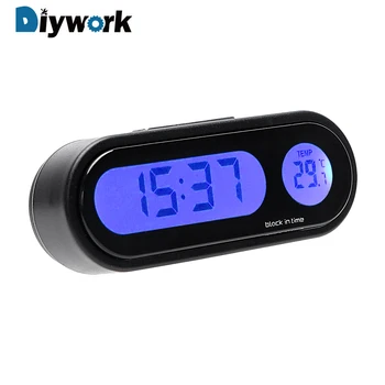 DIYWORK Ornaments Automobiles Decor Digital Clock Thermometer Interior Accessories Car Decoration Mini 2 In 1
DIYWORK Ornaments Automobiles Decor Digital Clock Thermometer Interior Accessories Car Decoration Mini 2 In 1