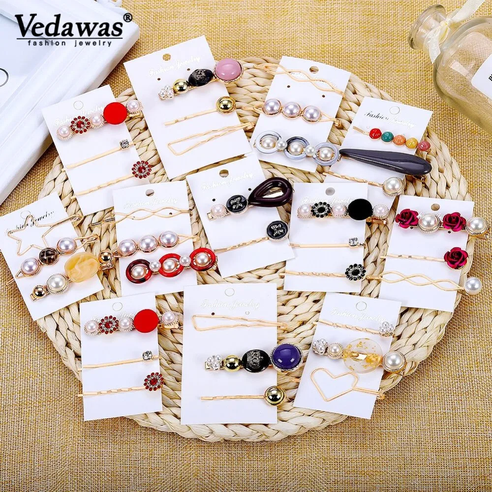 Vedawas Wholesale Hair Clip Sets for Women Baby Girls Barrettes Simulated Pearl Hair Accessories Wedding Bridal Jewelry xg2894
Vedawas Wholesale Hair Clip Sets for Women Baby Girls Barrettes Simulated Pearl Hair Accessories Wedding Bridal Jewelry xg2894