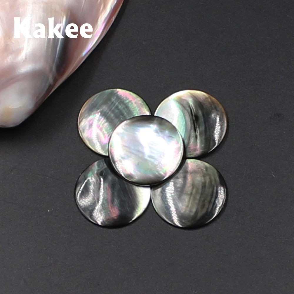 Kakee 2 CM Natural Mother of Pearl Round Charms Black Shell Beads for Jewelry Making DIY Fashion Earrings Necklaces Materials
Kakee 2 CM Natural Mother of Pearl Round Charms Black Shell Beads for Jewelry Making DIY Fashion Earrings Necklaces Materials