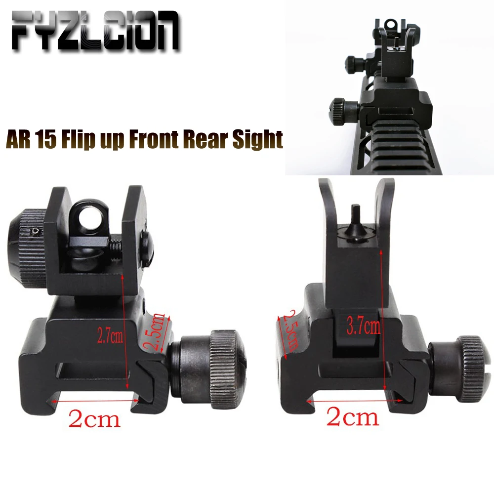 Tactical Accessories Military ar 15 Tactical Flip up Front Rear Sight Rapid Transition 20mm Rail Mount Front Rear Sight Hunting
Tactical Accessories Military ar 15 Tactical Flip up Front Rear Sight Rapid Transition 20mm Rail Mount Front Rear Sight Hunting