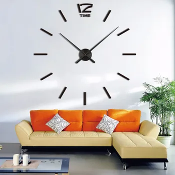 2020 New Large Wall Clocks DIY 3D Wall Sticker Clock Mirror Effect Luxury Art Watch Metal Clock Mechanism Horloge Klock 
2020 New Large Wall Clocks DIY 3D Wall Sticker Clock Mirror Effect Luxury Art Watch Metal Clock Mechanism Horloge Klock