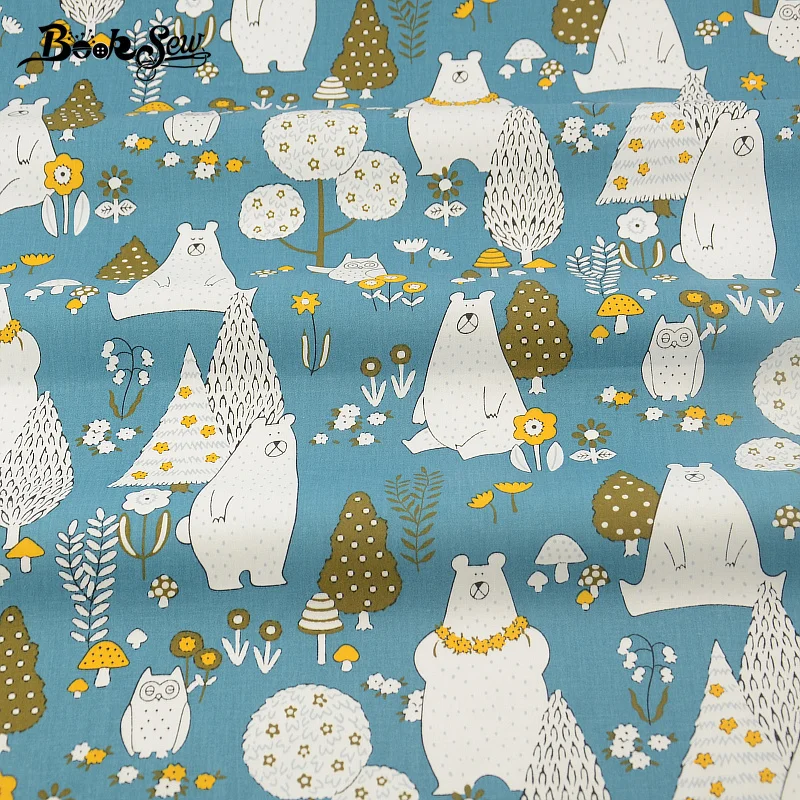 Home Textile Material Quilting Fabrics for Patchwork Cartoon Animals Designs 100% Cotton Bule Fabric Twill Bed Baby Kid Cloth
Home Textile Material Quilting Fabrics for Patchwork Cartoon Animals Designs 100% Cotton Bule Fabric Twill Bed Baby Kid Cloth