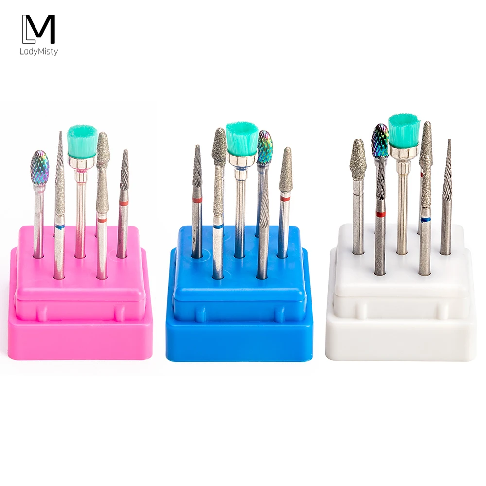 LadyMisty Nail Drill Bit Storage Box Nail Files Stand Display Container Milling Cutter Case Container Manicure Tools
LadyMisty Nail Drill Bit Storage Box Nail Files Stand Display Container Milling Cutter Case Container Manicure Tools