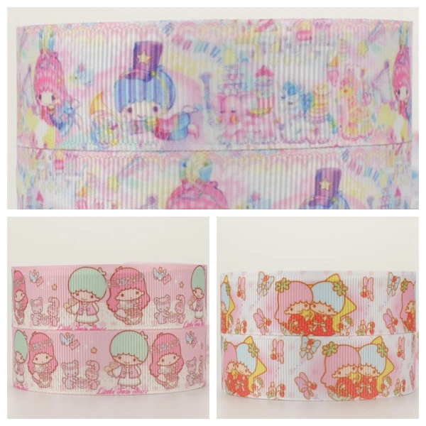 new sales 50 yards Japanese cartoon little twin star ribbon pattern printed grosgrain ribbons free shipping
new sales 50 yards Japanese cartoon little twin star ribbon pattern printed grosgrain ribbons free shipping