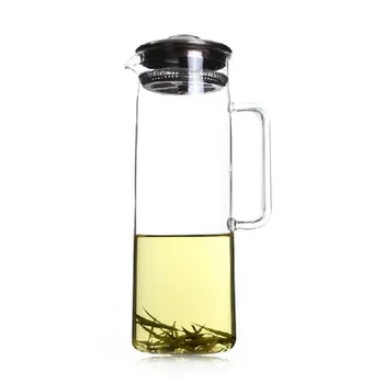 The production of wholesale tea pot heat resistant glass jug of cold water glass pot kettle pot 1500ml
The production of wholesale tea pot heat resistant glass jug of cold water glass pot kettle pot 1500ml
