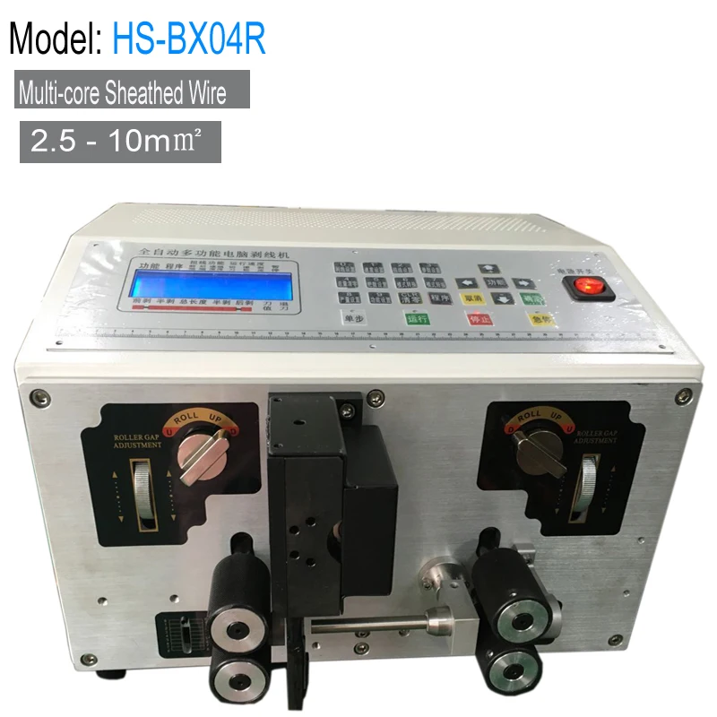 Automatic Wire Cut and Stripping Machine for 10mm2 Multi-core Sheathed Wire Peeling Cutting
Automatic Wire Cut and Stripping Machine for 10mm2 Multi-core Sheathed Wire Peeling Cutting