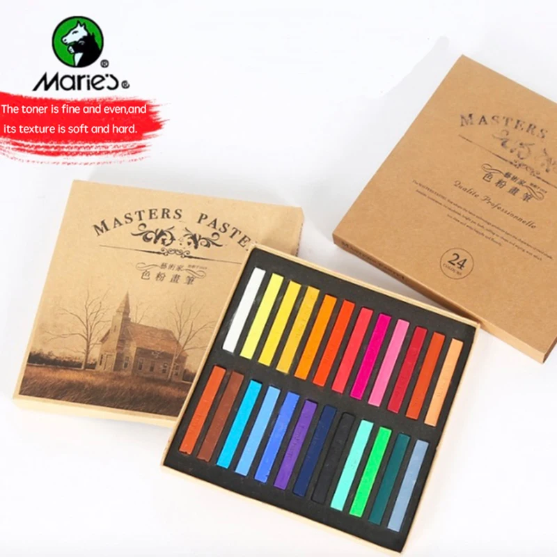 Soft Pastel Crayons Brush Drawing Set Wax Crayons Painting Stationery For Student Hair Chalk Art Supplies 12/24/48 Colors
Soft Pastel Crayons Brush Drawing Set Wax Crayons Painting Stationery For Student Hair Chalk Art Supplies 12/24/48 Colors