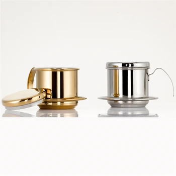 60 sets Portable Stainless Steel Coffee Drip Filter Coffee Maker Infuser Vietnam Style Coffee Mug Cup Strainer Coffee Tools
60 sets Portable Stainless Steel Coffee Drip Filter Coffee Maker Infuser Vietnam Style Coffee Mug Cup Strainer Coffee Tools