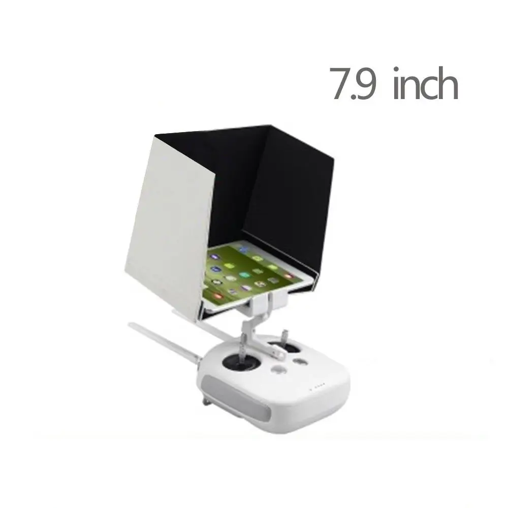 7.9" Phone/Tablets Remote Control Flat Visor Cap Sunshade Hood for DJI Inspire 1 Phantom 3 Aerial Vehicle Toys Parts F16375
7.9" Phone/Tablets Remote Control Flat Visor Cap Sunshade Hood for DJI Inspire 1 Phantom 3 Aerial Vehicle Toys Parts F16375