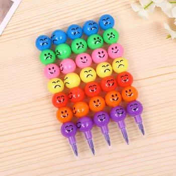 200 pcs Smiley Cartoon colored pencil Rainbow lead pencil Funny Faces pencils as Children drawing techniques 
200 pcs Smiley Cartoon colored pencil Rainbow lead pencil Funny Faces pencils as Children drawing techniques