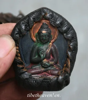 christmas 2" Old Tibet Painting Leather Seat Shakyamuni Buddha Hang Ghau Shrine Box halloween
christmas 2" Old Tibet Painting Leather Seat Shakyamuni Buddha Hang Ghau Shrine Box halloween