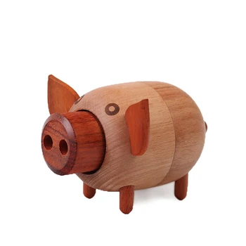 Wood Pig Model Music Box Home Decorations Crafts Movement Musical Box Creative Christmas Children Gifts Desktop Animal Ornaments
Wood Pig Model Music Box Home Decorations Crafts Movement Musical Box Creative Christmas Children Gifts Desktop Animal Ornaments