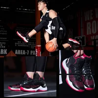 Li-Ning Men's Basketball Shoes Cushion Sneakers Culture Performance Breathable LiNing Sports Shoes ABPM005 image
