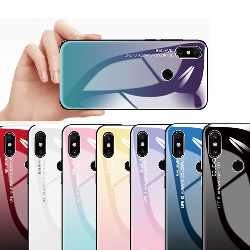 Tempered Glass Case for Xiaomi Redmi Note 6 5 Pro Note 4 4x Cover Redmi 6 Pro 6A S2 Gradient Case for Redmi 5 Plus Mi A2 lite A1
Tempered Glass Case for Xiaomi Redmi Note 6 5 Pro Note 4 4x Cover Redmi 6 Pro 6A S2 Gradient Case for Redmi 5 Plus Mi A2 lite A1