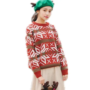 2018New Autumn Winter Women Sweater For Christmas Fashion Print Knitted Pullovers O-Neck Bottom Sweater Loose Knitwear CQ2803
2018New Autumn Winter Women Sweater For Christmas Fashion Print Knitted Pullovers O-Neck Bottom Sweater Loose Knitwear CQ2803