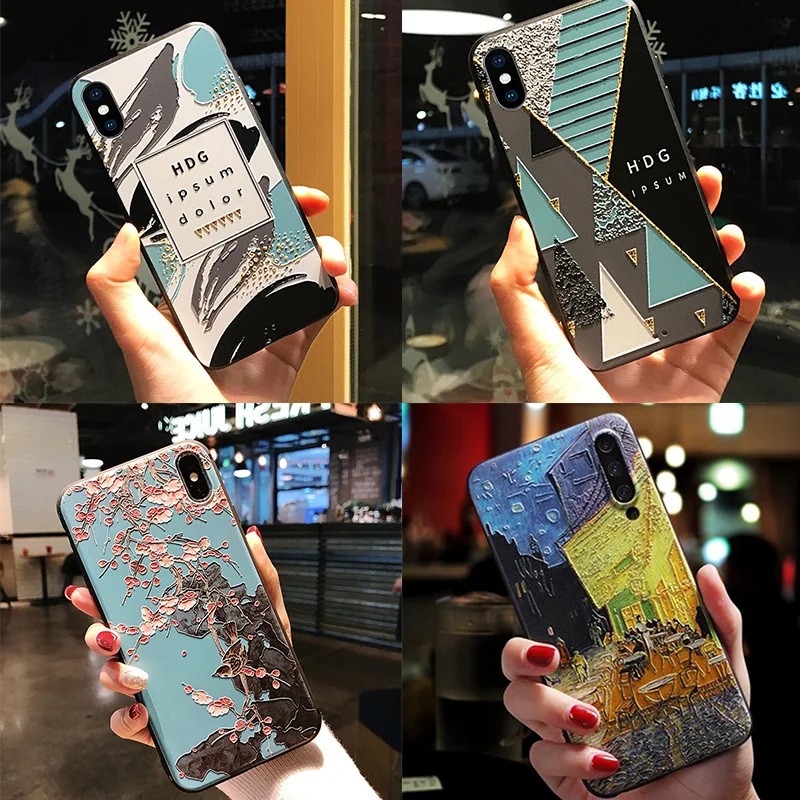 3D Emboss Geometric Case For Xiaomi Redmi Note 7 6 5 4 3 Pro 4X 5A 4A 5Plus 6A S2 For Xiaomi Mi A2 8 Lite 6X A1 5X 9 Floeal Capa
3D Emboss Geometric Case For Xiaomi Redmi Note 7 6 5 4 3 Pro 4X 5A 4A 5Plus 6A S2 For Xiaomi Mi A2 8 Lite 6X A1 5X 9 Floeal Capa