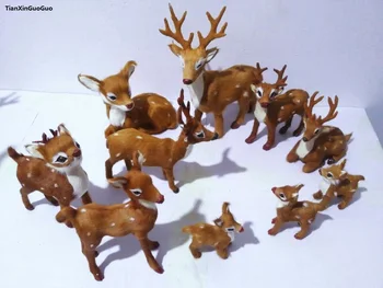 polyethylene&real furs deer handicraft simulation sika deer hard model home decoration gift s1556
polyethylene&real furs deer handicraft simulation sika deer hard model home decoration gift s1556