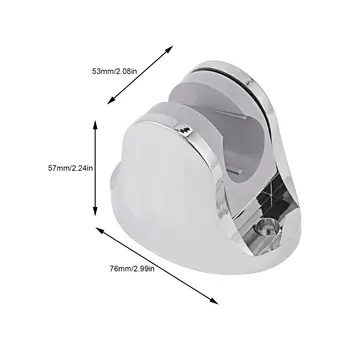Handheld Shower Spray Head Holder Bracket Bathroom Wall Mount Adjustable HUG-Deals
Handheld Shower Spray Head Holder Bracket Bathroom Wall Mount Adjustable HUG-Deals