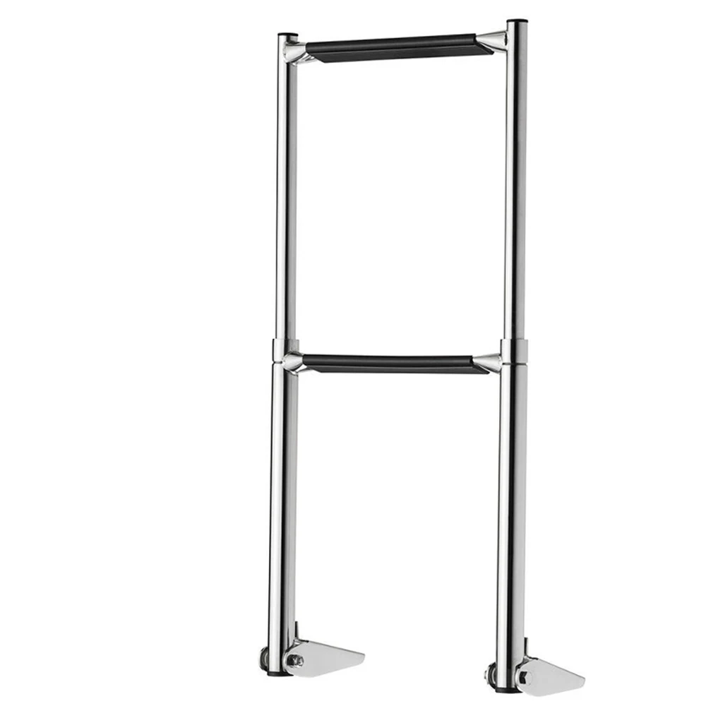 Marine 2 Steps Ladder Stainless Steel Boat Yacht Telescoping Ladder Deck Outboard Swim Platform Boat Accessories
Marine 2 Steps Ladder Stainless Steel Boat Yacht Telescoping Ladder Deck Outboard Swim Platform Boat Accessories