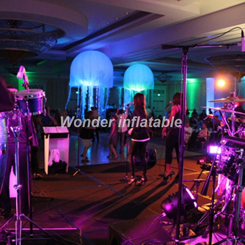 China manufacture wonderful giant led light inflatable jellyfish ball for stage decoration
China manufacture wonderful giant led light inflatable jellyfish ball for stage decoration