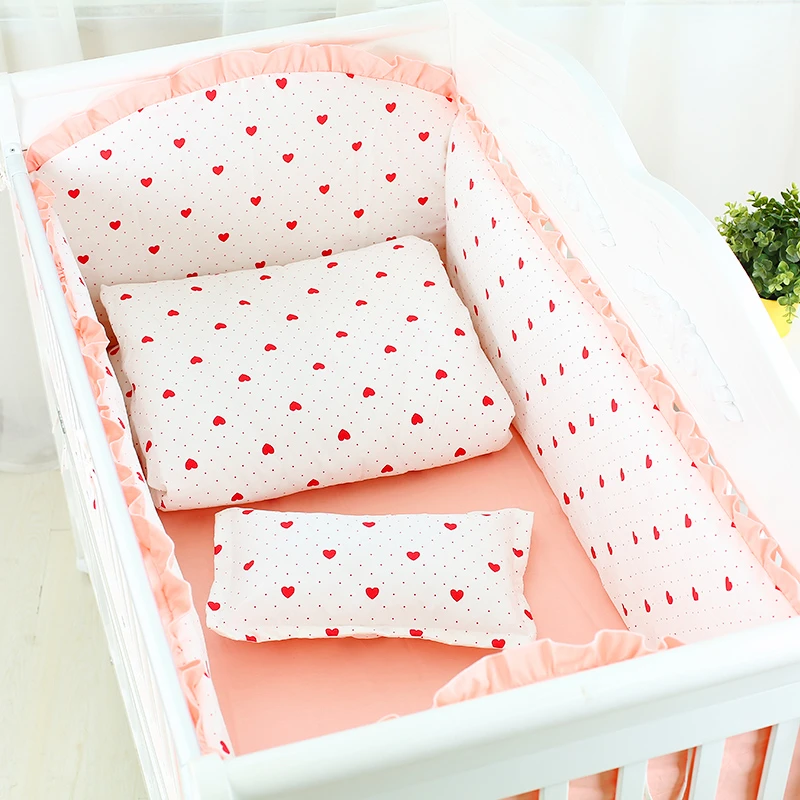 Cute Baby Bed Set Soft Bedding Set For Infant Bed Crib Bumpers Quilt Cover 7Pcs/set Baby Bedding with Sheet+Pillowcase Cot Crib
Cute Baby Bed Set Soft Bedding Set For Infant Bed Crib Bumpers Quilt Cover 7Pcs/set Baby Bedding with Sheet+Pillowcase Cot Crib