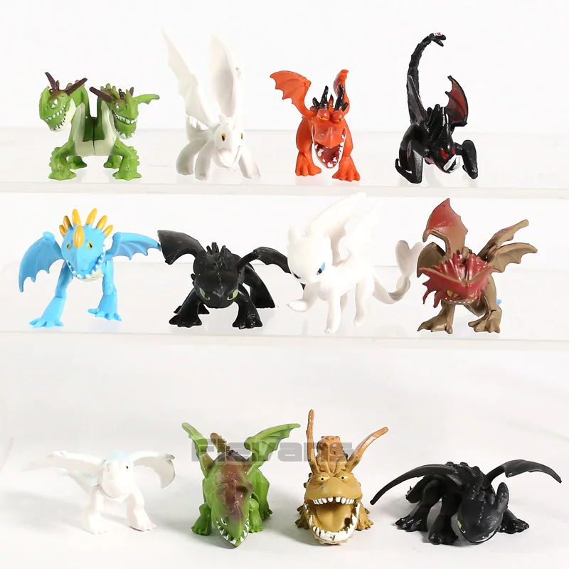 toothless mini dragon figure