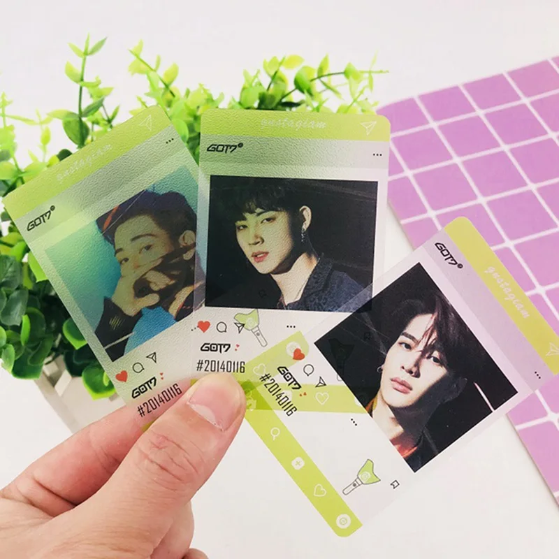 Hot Sale Fashion 5/7/9 Pcs/Set BLACKPINK GOT7 TWICE Photocard Kpop INS Transparent Card Korea Group Star DIY Paper Photo Card
Hot Sale Fashion 5/7/9 Pcs/Set BLACKPINK GOT7 TWICE Photocard Kpop INS Transparent Card Korea Group Star DIY Paper Photo Card