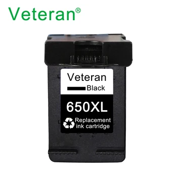 

Veteran Remanufactured 650XL Ink Cartridges Replacement for hp650 hp 650 xl black Deskjet 2545 2645 3515 4645 1015 1515 2515
