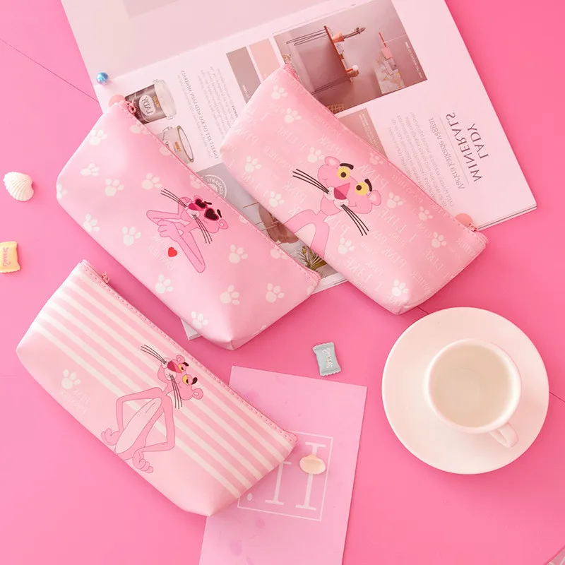 1pcs/sell Kawaii Pencil Case Cartoon cute Pink Panther pattern School office Supplies Stationery student Thanksgiving Gift
1pcs/sell Kawaii Pencil Case Cartoon cute Pink Panther pattern School office Supplies Stationery student Thanksgiving Gift