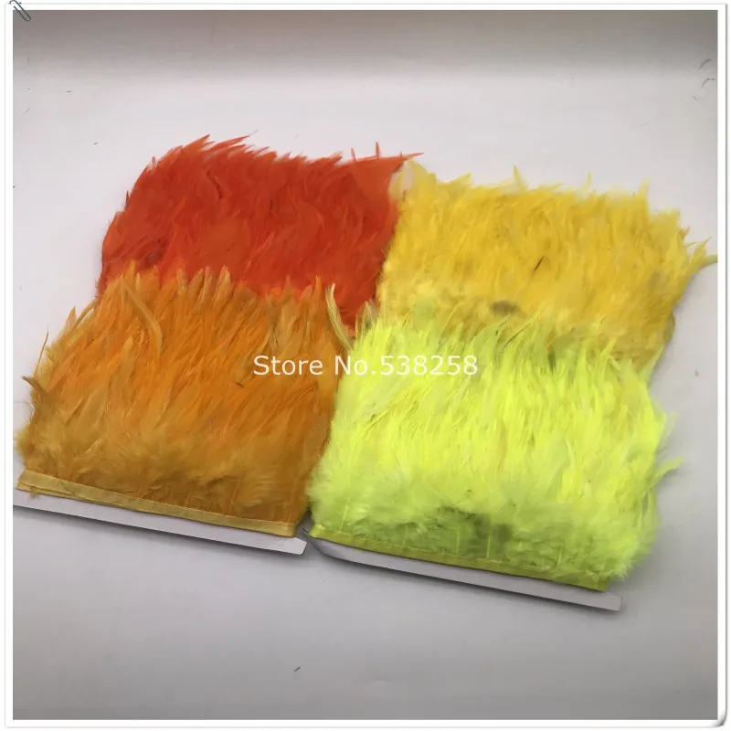 10m /lot Hackle Feather rooster feather Trims 10-15cm width Saddle Feather Ribbons Chicken Feather trimming
10m /lot Hackle Feather rooster feather Trims 10-15cm width Saddle Feather Ribbons Chicken Feather trimming