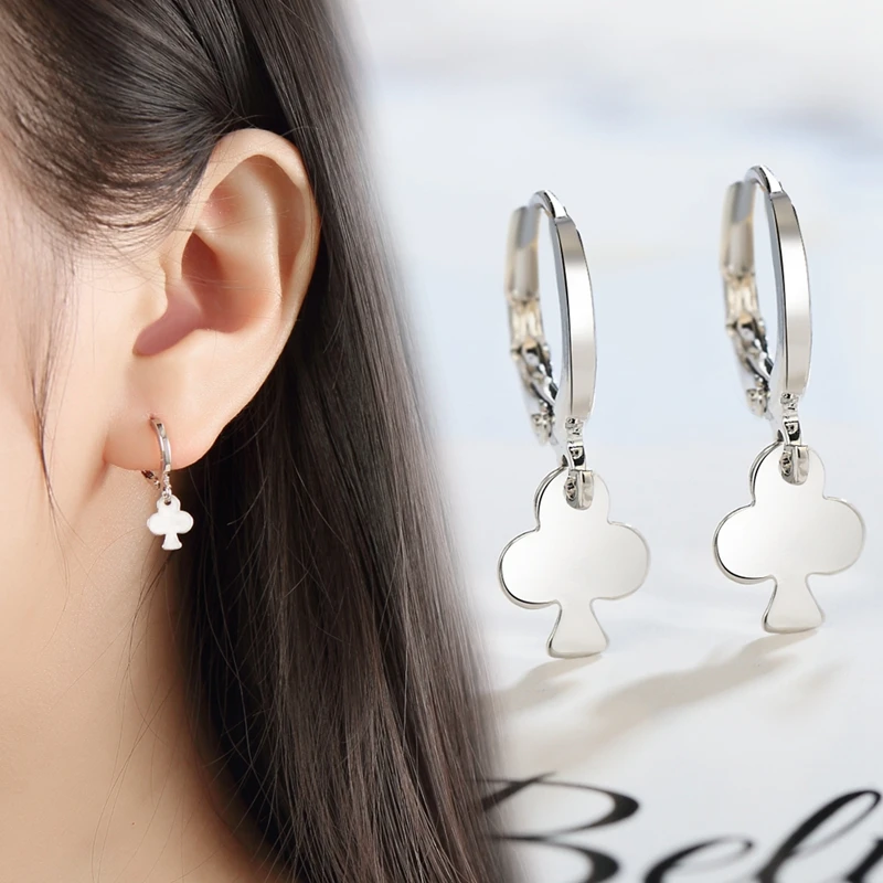 Simple Silver Dangle Earrings Brincos Turkey Jewelry For Women Cute Flower Geometric Circle Ear Accessories Allergy Prevention
Simple Silver Dangle Earrings Brincos Turkey Jewelry For Women Cute Flower Geometric Circle Ear Accessories Allergy Prevention