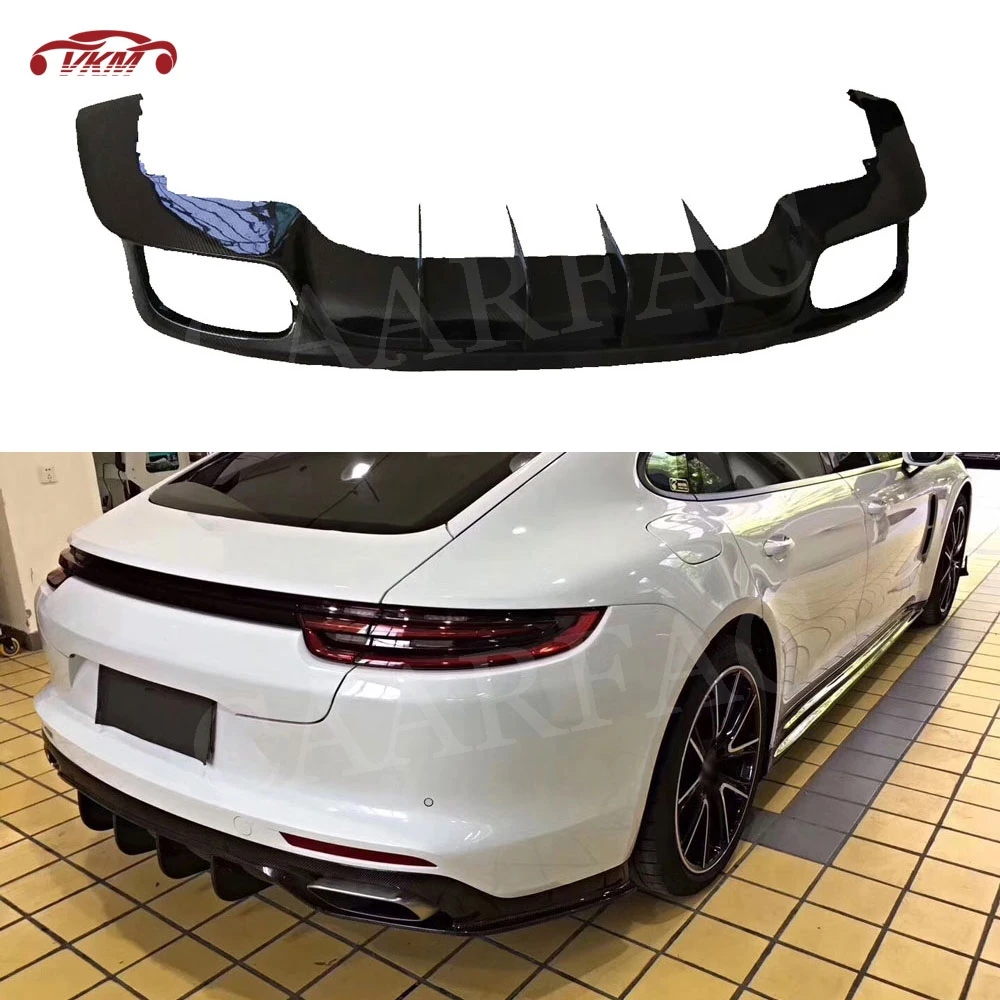 Carbon Fiber Rear Lip Spoiler Diffuser Fits For Porsche Panamera 971 2017 2018 2019 FRP Rear Chin
Carbon Fiber Rear Lip Spoiler Diffuser Fits For Porsche Panamera 971 2017 2018 2019 FRP Rear Chin