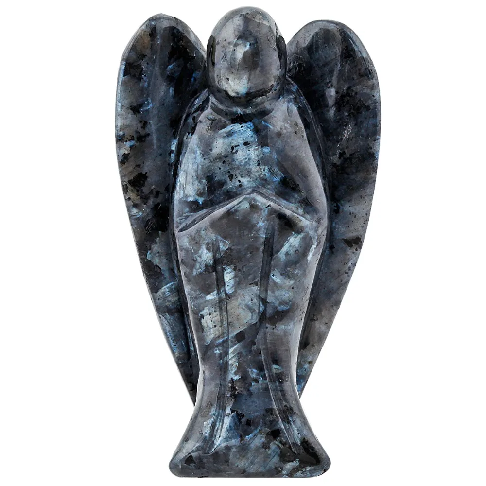 TUMBEELLUWA 3 inch Labradorite Pocket Guardian Angel Figurine Statue,Reiki Healing Stone
TUMBEELLUWA 3 inch Labradorite Pocket Guardian Angel Figurine Statue,Reiki Healing Stone