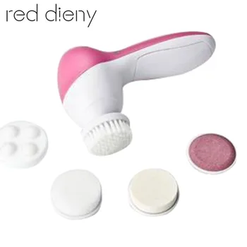 New 5 In 1 Electric Face Cleansing Brush Multifunction Ultrasonic Spa Skin Care Massager Face Pore Cleanser Tool Beauty Machine
New 5 In 1 Electric Face Cleansing Brush Multifunction Ultrasonic Spa Skin Care Massager Face Pore Cleanser Tool Beauty Machine