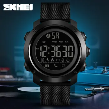 2019 SKMEI Sport Smart Watch Men Calories Pedometer Bluetooth Watches Milanese Strap Waterproof Digital Smartwatch Reloj Hombre
2019 SKMEI Sport Smart Watch Men Calories Pedometer Bluetooth Watches Milanese Strap Waterproof Digital Smartwatch Reloj Hombre