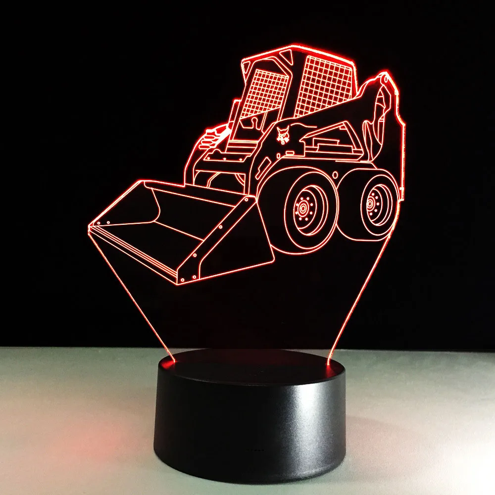 Forklift 3D Led Lamp with 7 Colors Change Touch USB Control Home Deco Light Best Birthday Gift Light For Children Family Friends
Forklift 3D Led Lamp with 7 Colors Change Touch USB Control Home Deco Light Best Birthday Gift Light For Children Family Friends