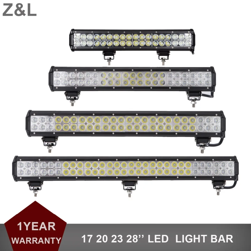 20 23 28'' LED Light Bar 12V 24V Combo Offroad Truck Trailer Pickup SUV Headlight 4WD 4X4 ATV Wagon Driving Lamp 126W 144W 180W
20 23 28'' LED Light Bar 12V 24V Combo Offroad Truck Trailer Pickup SUV Headlight 4WD 4X4 ATV Wagon Driving Lamp 126W 144W 180W