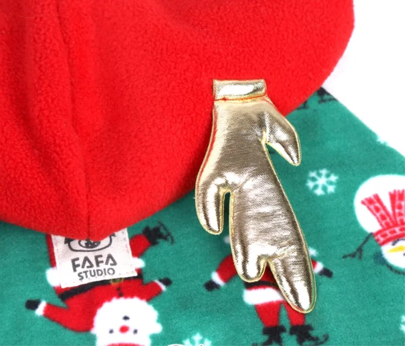 French bulldog pug Christmas clothes (4)
