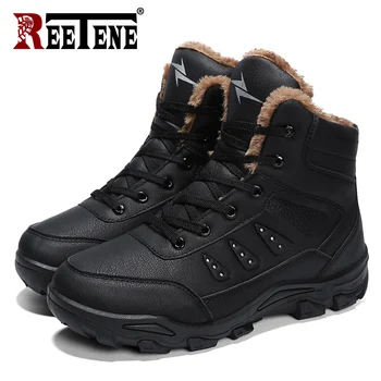 REETENE Men's Boots Hard-Wearing Winter Ankle Boots Lace-Up Hard-Wearing Casual Fashion Shoes Plus Size Warm Boots Hiking Boots
REETENE Men's Boots Hard-Wearing Winter Ankle Boots Lace-Up Hard-Wearing Casual Fashion Shoes Plus Size Warm Boots Hiking Boots