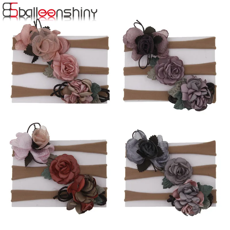 BalleenShiny 3PCS New Infant Baby Headband Children's Flower Nylon High Elastic Hair Band Set Newborn Photography Props Headwear
BalleenShiny 3PCS New Infant Baby Headband Children's Flower Nylon High Elastic Hair Band Set Newborn Photography Props Headwear
